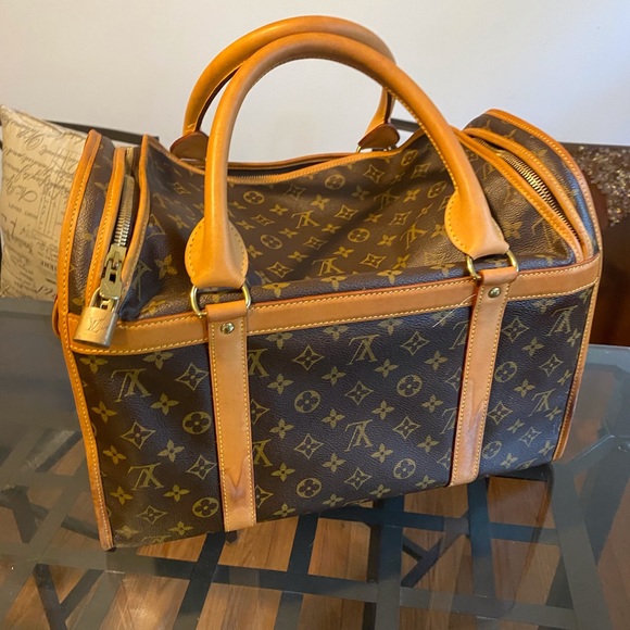 LOUIS VUITTON Handbag Dog Carry Sac Cyan 40 M42024 - Picture 3 of 10